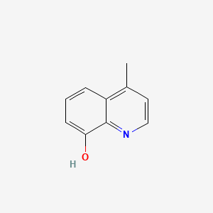 4-Methylquinolin-8-ol chemical structure (CAS 3846-73-9)