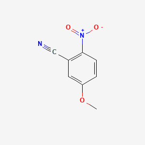 5-Methoxy-2-nitrobenzonitrile chemical structure (CAS 38469-84-0)