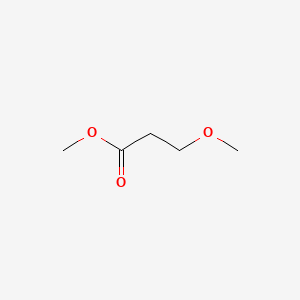 Methyl 3-methoxypropionate chemical structure (CAS 3852-09-3)