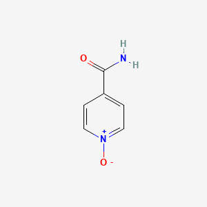 4-Carbamoylpyridine 1-oxide chemical structure (CAS 38557-82-3)