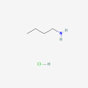 Butan-1-amine hydrochloride chemical structure (CAS 3858-78-4)