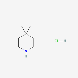 4,4-Dimethylpiperidine hydrochloride chemical structure (CAS 38646-68-3)