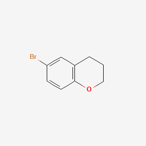 6-Bromochroman chemical structure (CAS 3875-78-3)