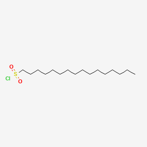 Hexadecane-1-sulfonyl chloride chemical structure (CAS 38775-38-1)