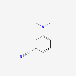 3-(Dimethylamino)benzonitrile chemical structure (CAS 38803-30-4)