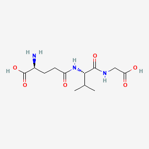 (S)-2-Amino-5-(((S)-1-((carboxymethyl)amino)-3-methyl-1-oxobutan-2-yl)amino)-5-oxopentanoic acid chemical structure (CAS 38837-70-6)