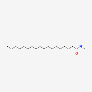 N,N-Dimethylstearamide chemical structure (CAS 3886-90-6)