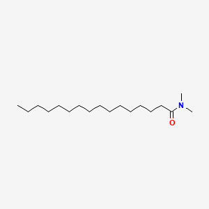 N,N-Dimethylhexadecanamide chemical structure (CAS 3886-91-7)