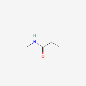 N-Methylmethacrylamide chemical structure (CAS 3887-02-3)