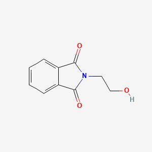2-(2-Hydroxyethyl)isoindoline-1,3-dione chemical structure (CAS 3891-07-4)