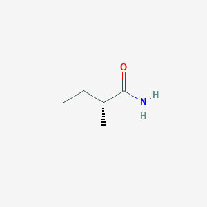 (R)-2-Methylbutanamide chemical structure (CAS 389122-94-5)