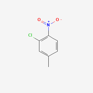 2-Chloro-4-methyl-1-nitrobenzene chemical structure (CAS 38939-88-7)
