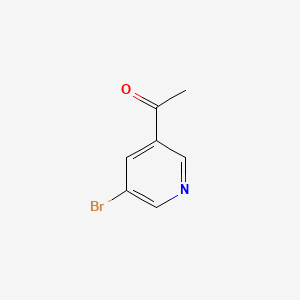 3-Acetyl-5-bromopyridine chemical structure (CAS 38940-62-4)