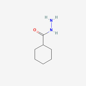 Cyclohexanecarbohydrazide chemical structure (CAS 38941-47-8)