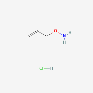 O-Allylhydroxylamine Hydrochloride chemical structure (CAS 38945-21-0)