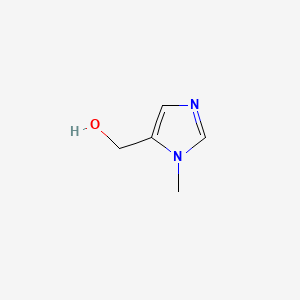 (1-Methyl-1H-imidazol-5-yl)methanol chemical structure (CAS 38993-84-9)