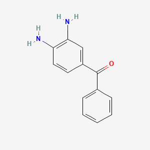 3,4-Diaminobenzophenone chemical structure (CAS 39070-63-8)