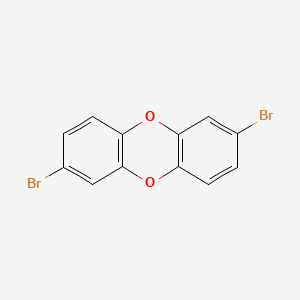 2,7-Dibromodibenzo[b,e][1,4]dioxine chemical structure (CAS 39073-07-9)