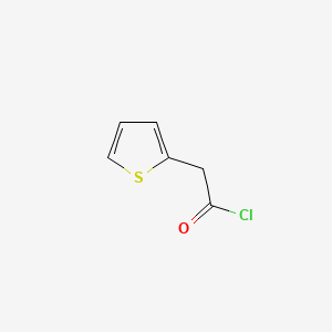 2-Thiopheneacetyl chloride chemical structure (CAS 39098-97-0)