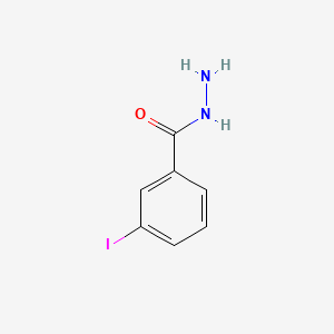 3-Iodobenzohydrazide chemical structure (CAS 39115-94-1)