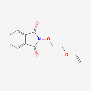 2-(2-(Vinyloxy)ethoxy)isoindoline-1,3-dione chemical structure (CAS 391212-30-9)