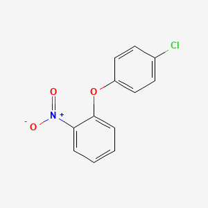1-(4-Chlorophenoxy)-2-nitrobenzene chemical structure (CAS 39145-47-6)