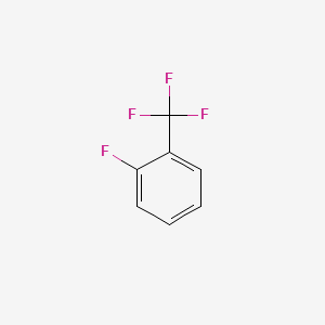 2-Fluorobenzotrifluoride chemical structure (CAS 392-85-8)