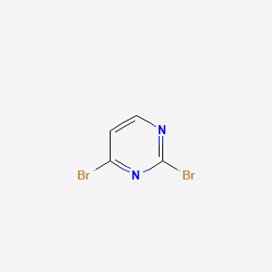 2,4-Dibromopyrimidine chemical structure (CAS 3921-01-5)