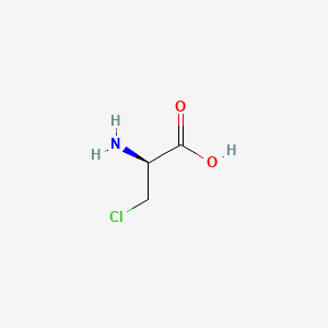 (S)-2-Amino-3-chloropropanoic acid chemical structure (CAS 39217-38-4)