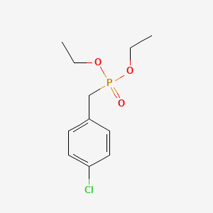 Diethyl 4-chlorobenzylphosphonate chemical structure (CAS 39225-17-7)