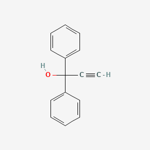 1,1-Diphenylprop-2-yn-1-ol chemical structure (CAS 3923-52-2)