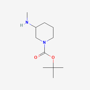 1-Boc-3-methylaminopieridine chemical structure (CAS 392331-89-4)