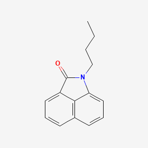 1-Butylbenzo[cd]indol-2(1H)-one chemical structure (CAS 39273-39-7)