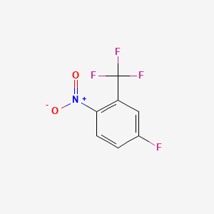 5-Fluoro-2-nitrobenzotrifluoride chemical structure (CAS 393-09-9)