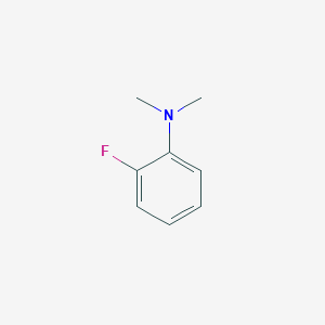 2-Fluoro-N,N-dimethylaniline chemical structure (CAS 393-56-6)