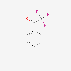 2,2,2-Trifluoro-1-(p-tolyl)ethanone chemical structure (CAS 394-59-2)