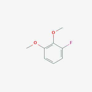 1-Fluoro-2,3-dimethoxybenzene chemical structure (CAS 394-64-9)