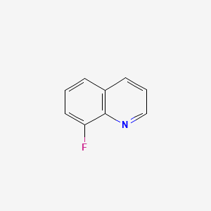 8-Fluoroquinoline chemical structure (CAS 394-68-3)