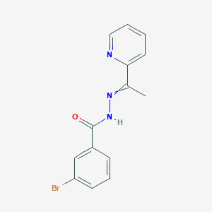 EBV lytic cycle inducer-1 chemical structure (CAS 394668-43-0)