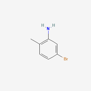 5-Bromo-2-methylaniline chemical structure (CAS 39478-78-9)