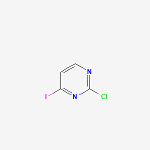 2-Chloro-4-iodopyrimidine chemical structure (CAS 395082-55-0)