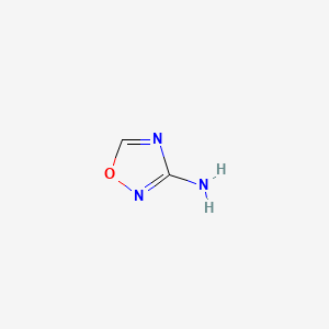 1,2,4-Oxadiazol-3-amine chemical structure (CAS 39512-64-6)