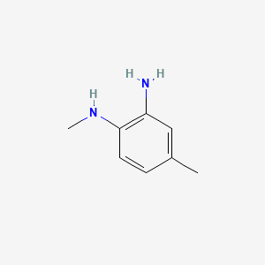 N1,4-Dimethylbenzene-1,2-diamine chemical structure (CAS 39513-19-4)