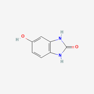 5-Hydroxy-1H-benzo[d]imidazol-2(3H)-one chemical structure (CAS 39513-24-1)