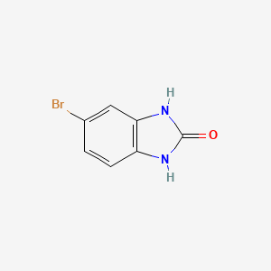 5-Bromo-1,3-dihydrobenzoimidazol-2-one chemical structure (CAS 39513-26-3)