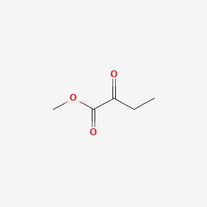 Methyl 2-oxobutanoate chemical structure (CAS 3952-66-7)