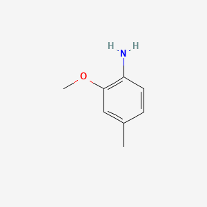 2-Methoxy-4-methylaniline chemical structure (CAS 39538-68-6)