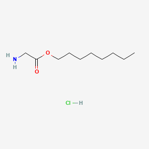 Octyl 2-aminoacetate hydrochloride chemical structure (CAS 39540-30-2)