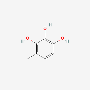4-Methylbenzene-1,2,3-triol chemical structure (CAS 3955-29-1)