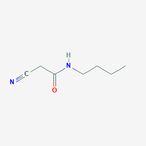 N-Butyl-2-cyano-acetamide chemical structure (CAS 39581-21-0)